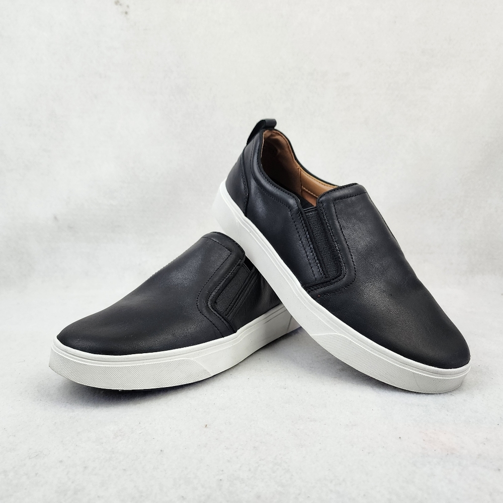 Vionic Kimmie Womens Size 9 Black Leather Slip On Shoes